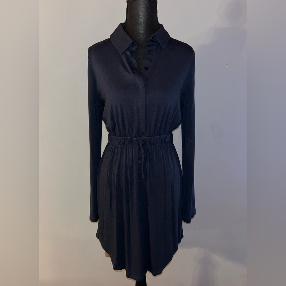 ASOS Blue Long Sleeve Dress